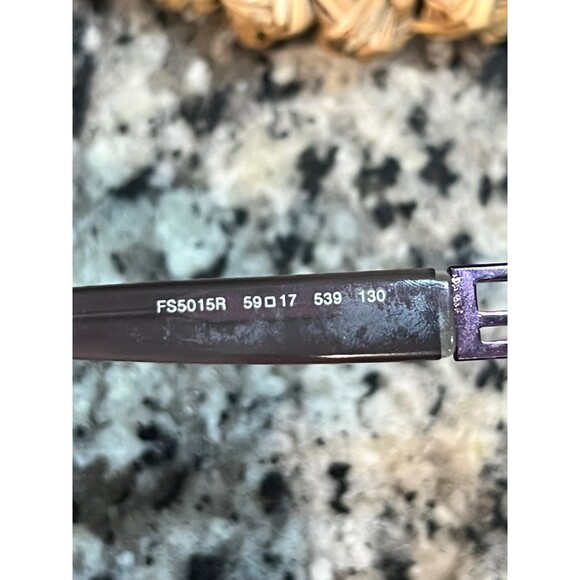 fendi frames glasses only  Fs5015R 539.  (FS5015R 59017 539 130) made in Italy - Picture 7 of 11